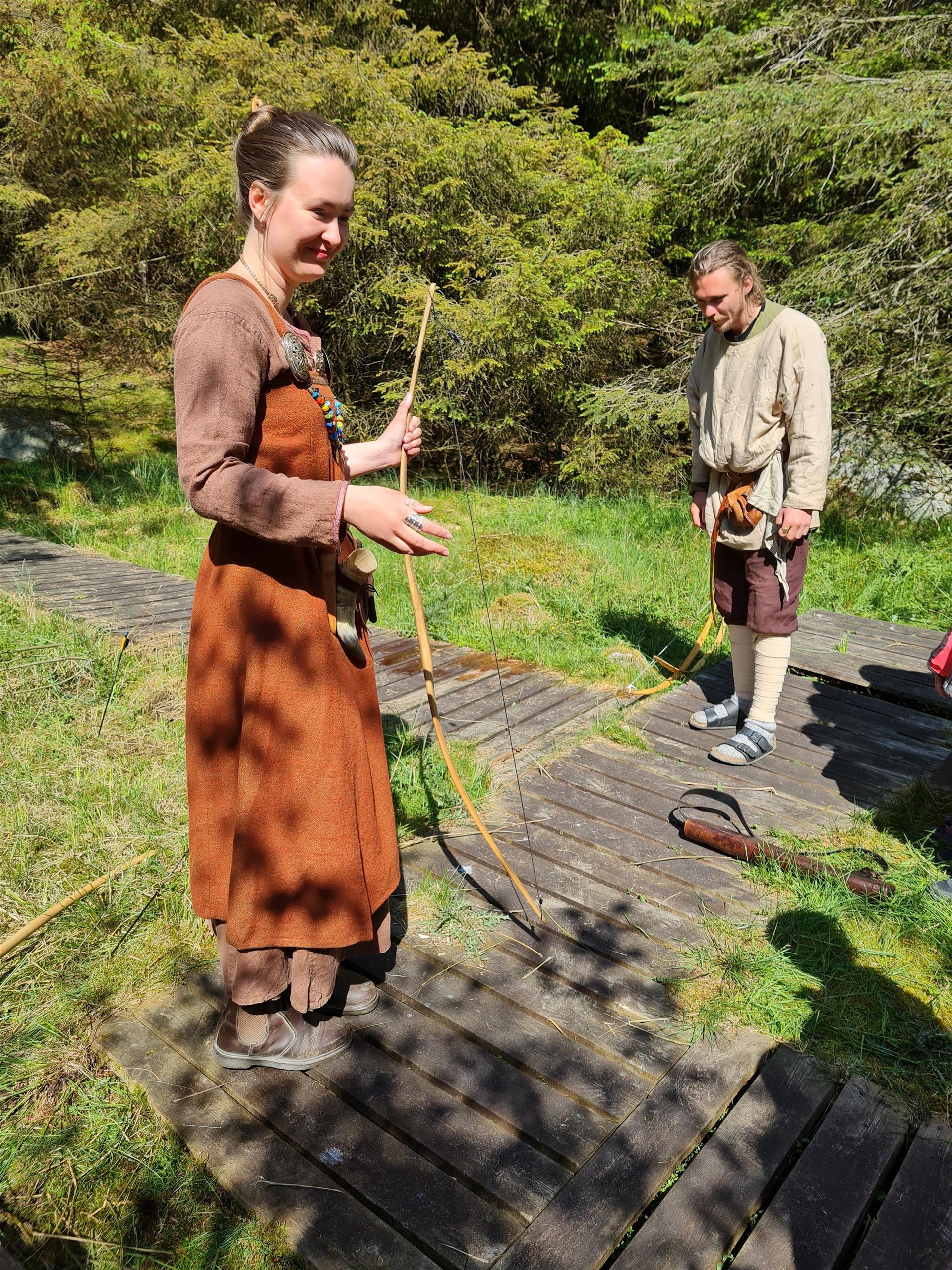 Vikinger på garden